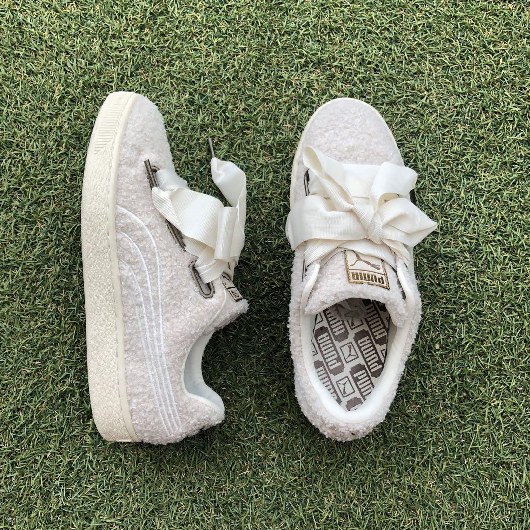美品24.5 PUMA BASKET HEART TEDDYプーマ HA94 - メルカリ