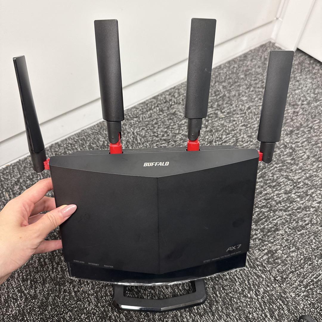 BUFFALO WXR-5700AX7S/D 無線LANルーター - メルカリ