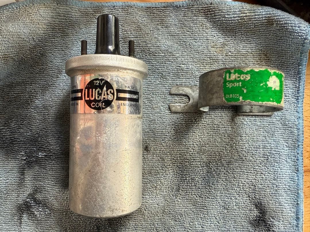 ルーカス製 シルバーイグニッションコイル lucas イグニッションコイルの通販