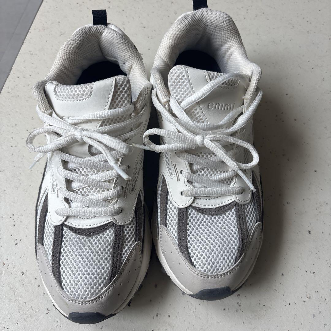 adidas - アディダス スニーカー 24.0㎝ ホワイト メッシュ