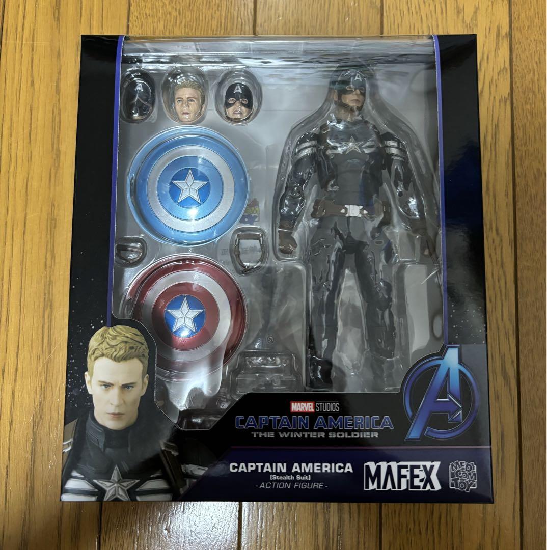 mafex キャプテンアメリカ ステルススーツ mafex キャプテンアメリカ ステルススーツ