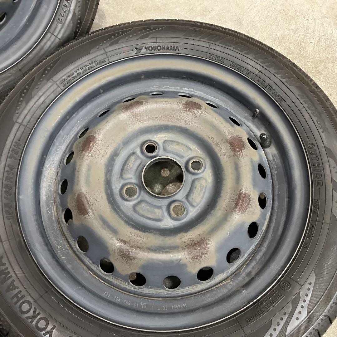 【3396】22年 155/65R14 ヨコハマ RV-03 CK N-BOX