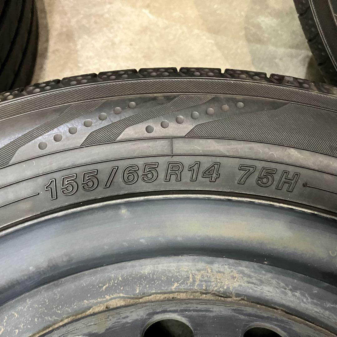 【3396】22年 155/65R14 ヨコハマ RV-03 CK N-BOX