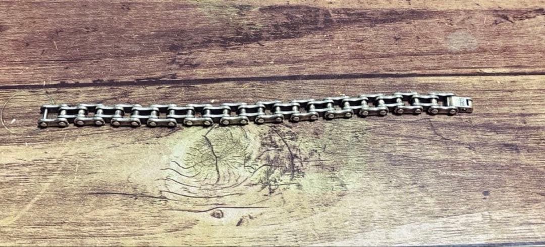 バイクチェーンブレスレット シルバー バイカーブレスレット925VINTAGE