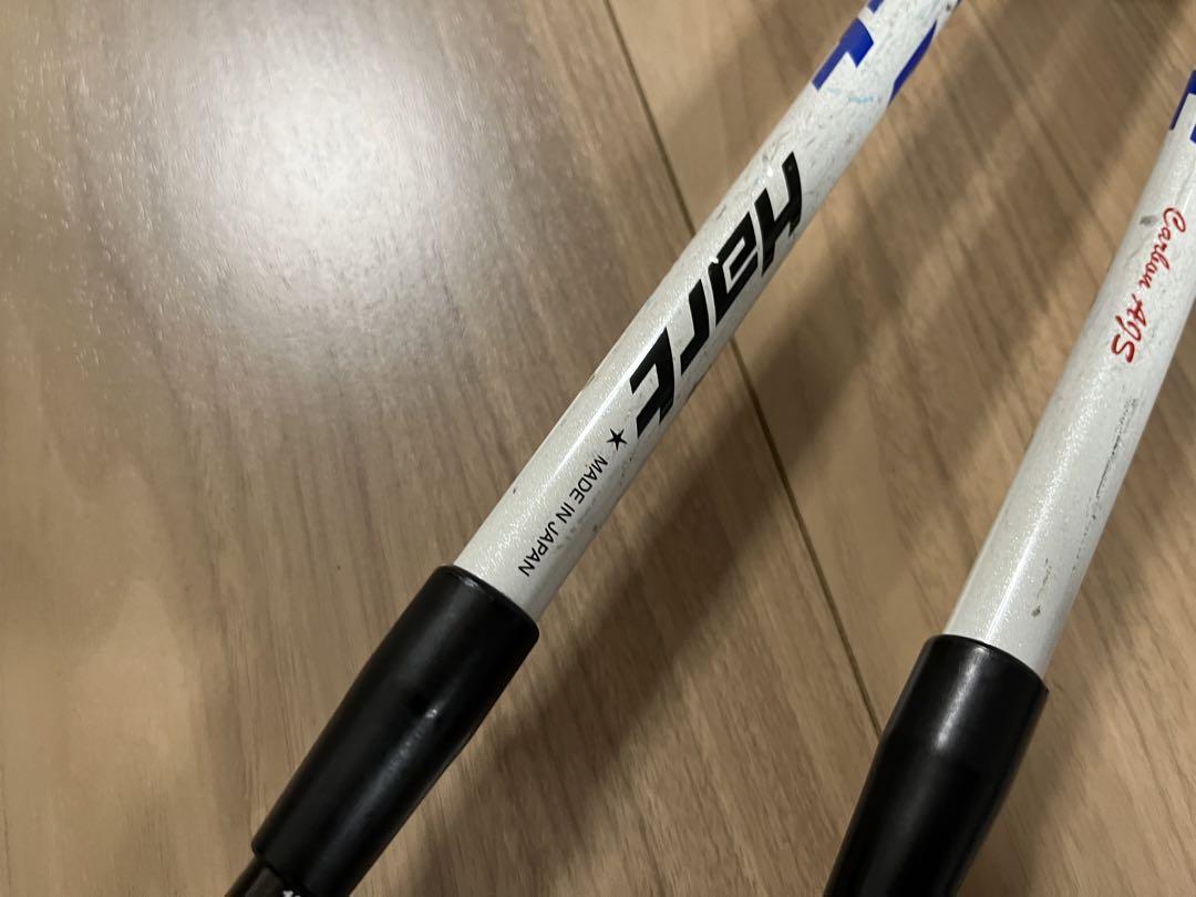 ★日本製★お洒落ハート　スキーポール ストック 収縮ポール　調整可能　デモ技術選 ☆送料無料・お洒落☆ハート ストック 収縮ポール 調整可能 デモ