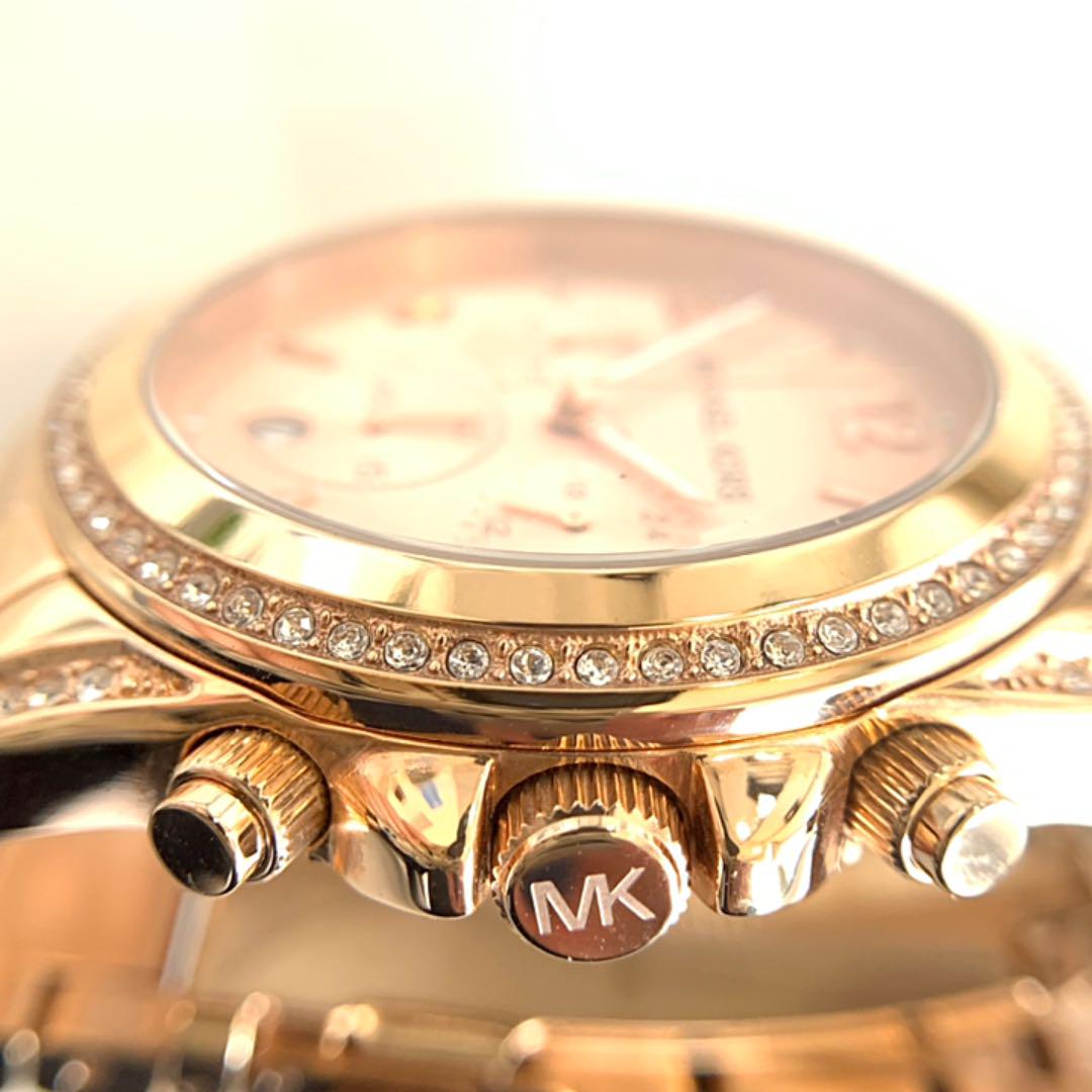 大得価在庫 MICHAEL クォーツ 腕時計 MK-5263 D72nF-m48795052932 KORS ピンクゴールド色 爆買い2022
