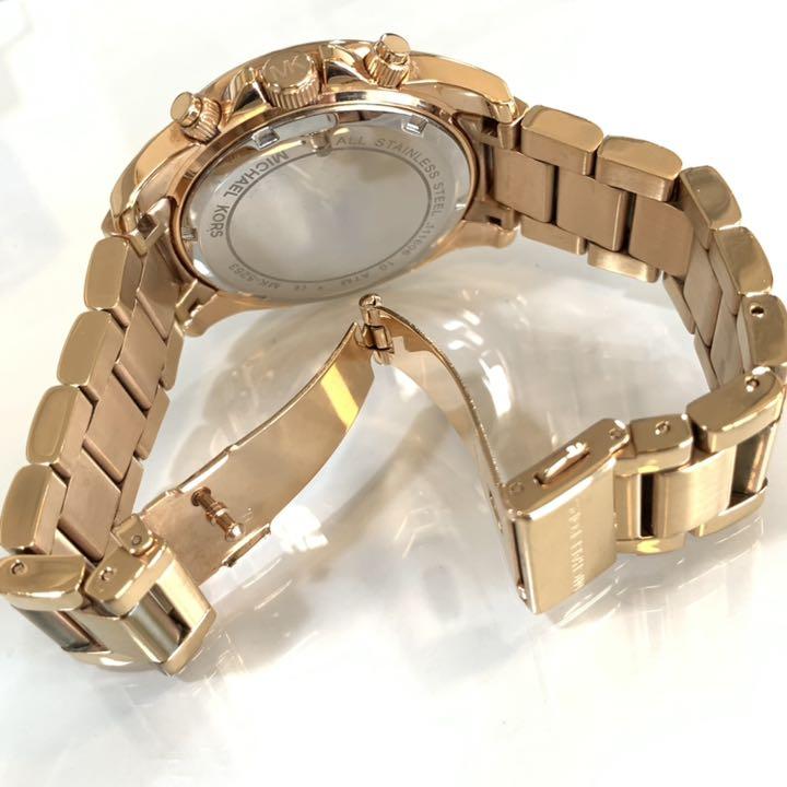 大得価在庫 MICHAEL クォーツ 腕時計 MK-5263 D72nF-m48795052932 KORS ピンクゴールド色 爆買い2022