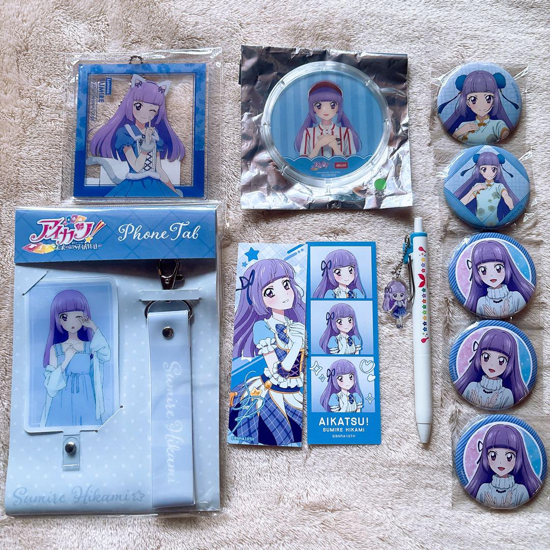 アイカツ マリオンクレープコラボ缶バッジ 氷上スミレ - メルカリ
