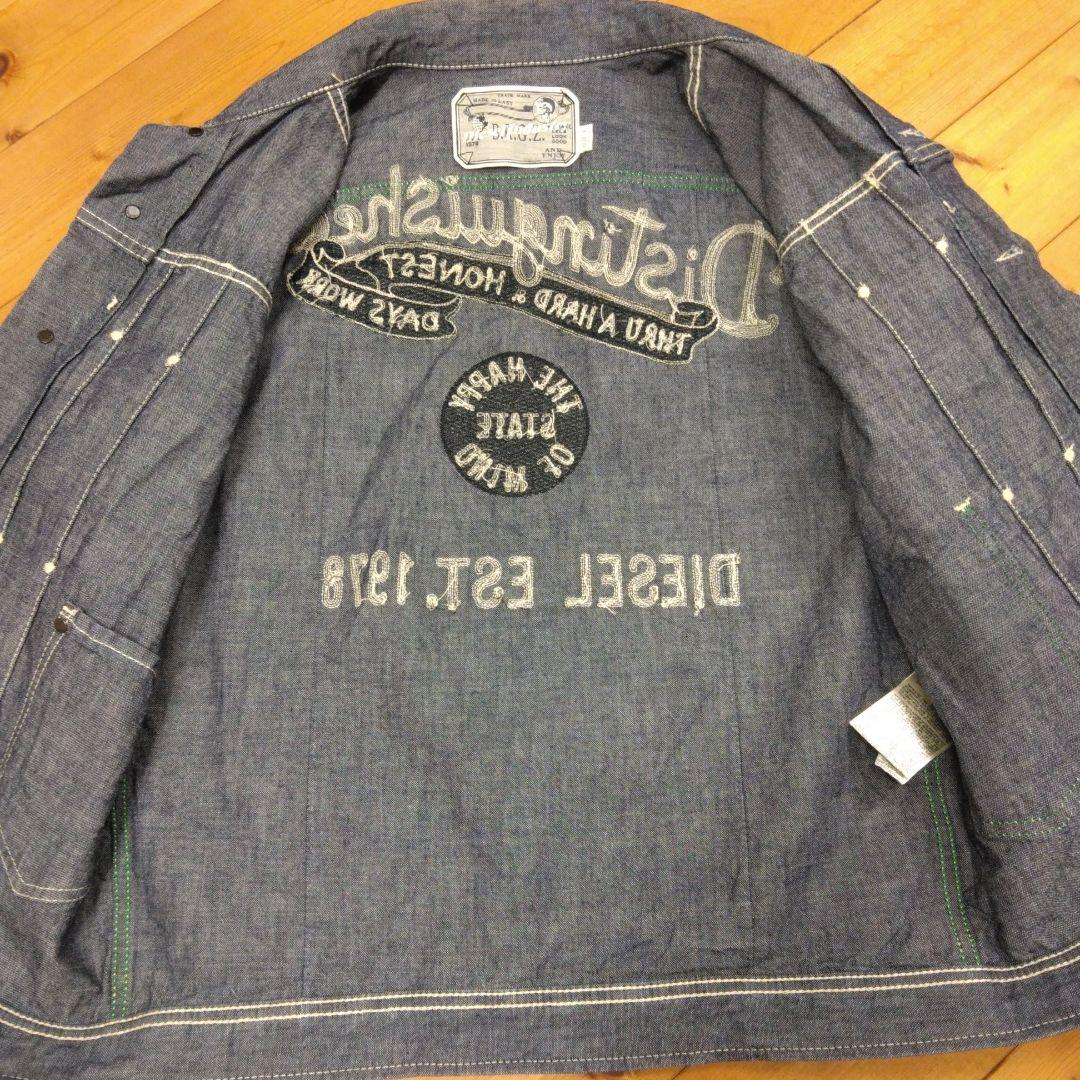 【美品】DIESEL デニムジャケット L