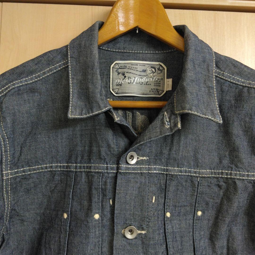 【美品】DIESEL デニムジャケット L