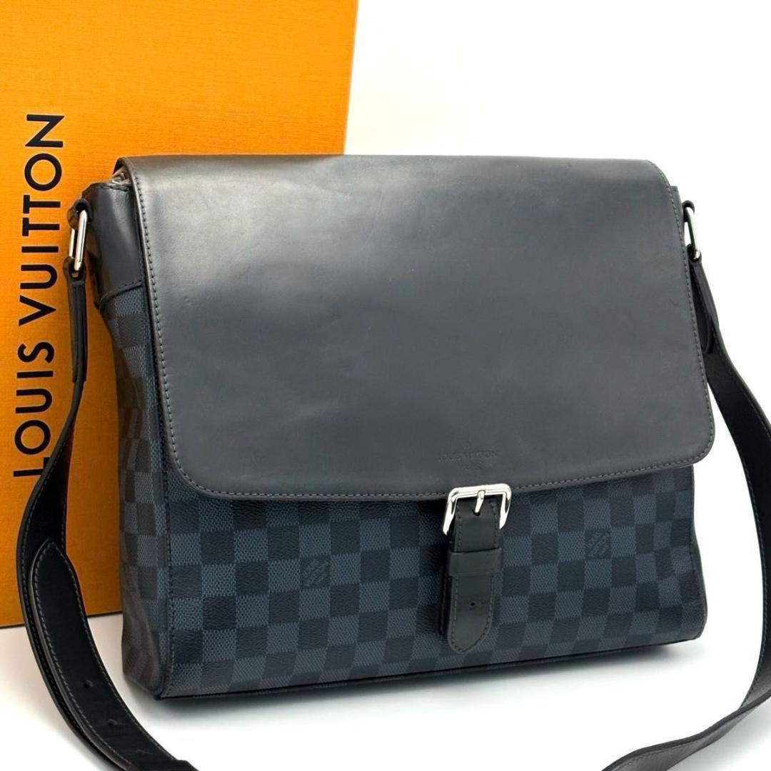 ルイヴィトン ダミエ コバルト ニューポート メッセンジャー MM ショルダーLOUIS VUITTON