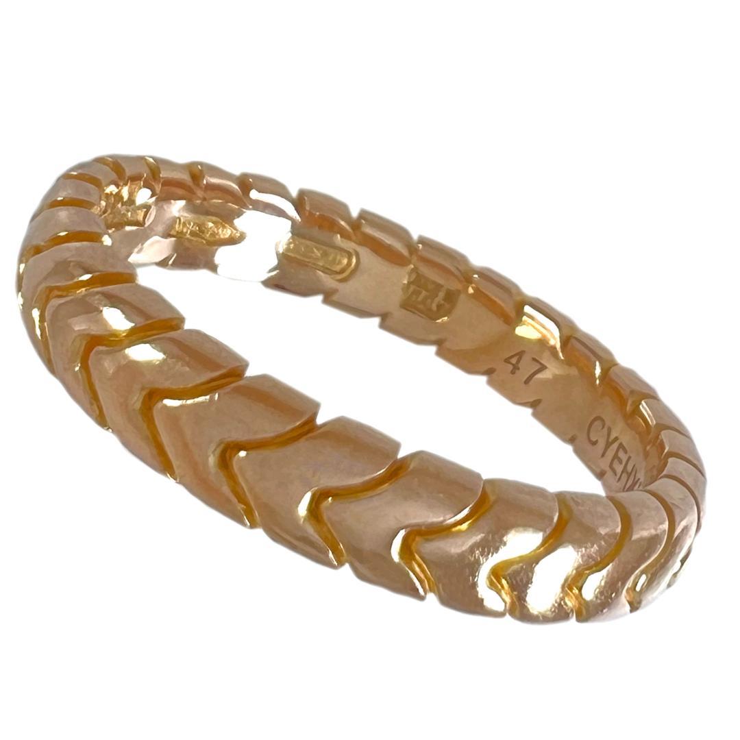 極美品　BVLGARI　ブルガリ　リング　スピガ　750　K18　PG　47 極美品 BVLGARI ブルガリ リング スピガ 750 K18 PG 47 - メルカリ