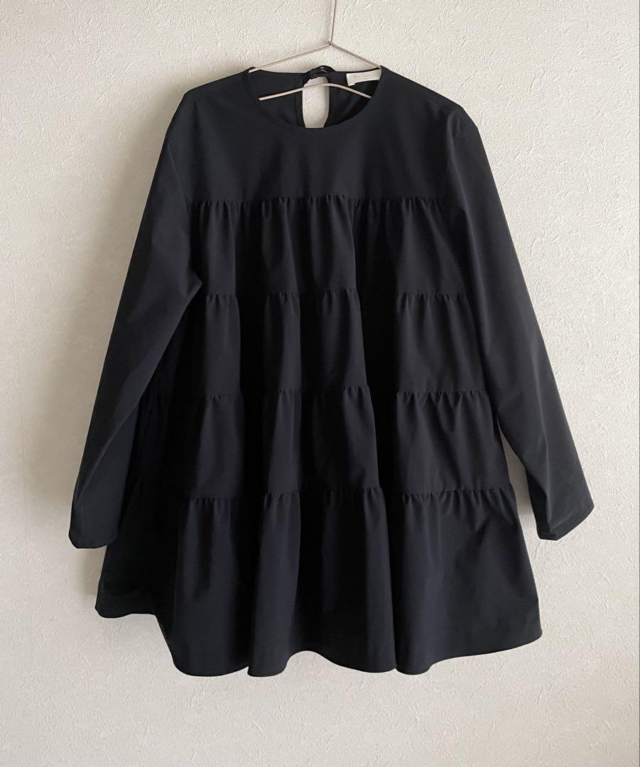 Ballsey　ストレッチタフタティアードブラウス ストレッチタフタ ティアードブラウス｜トゥモローランド 公式通販