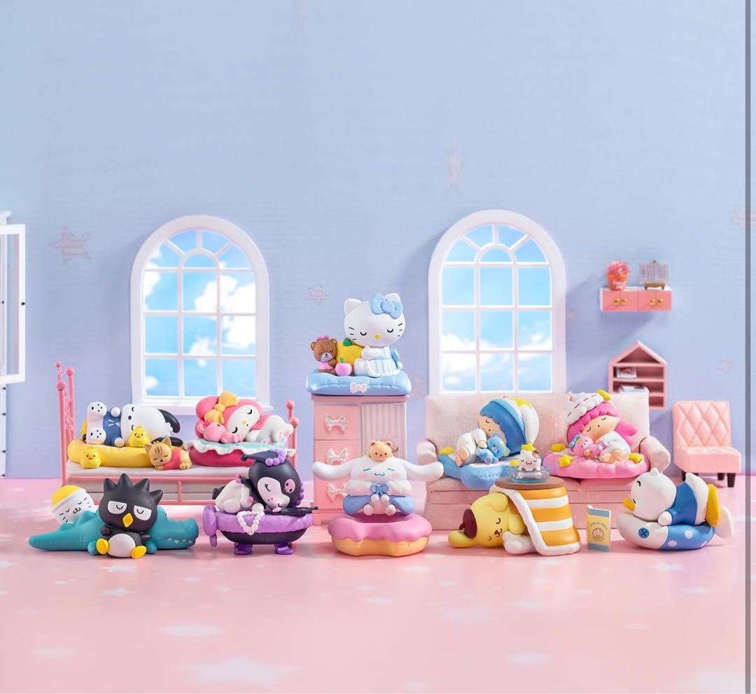 POP MART サンリオキャラクター Fall A sleep アソート