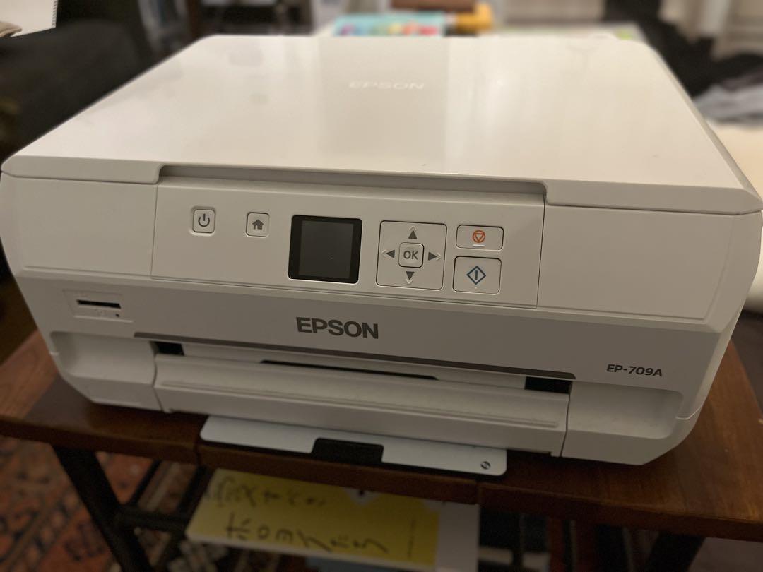 【ほぼ新品】（箱、付属品あり）EPSON EP709A インクジェットプリンター
