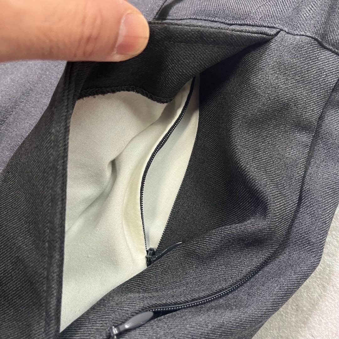 PWA SLIT STRAIGHT SLACKS スラックス チャコール L PWA SLIT STRAIGHT SLACKS スラックス チャコール L