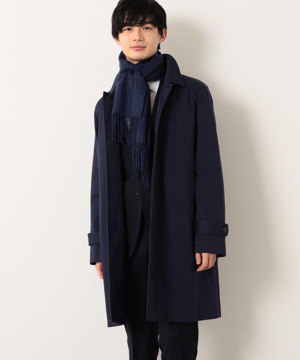 BEAMS HEART 撥水 ギャバジン ステンカラーコート 22AW
