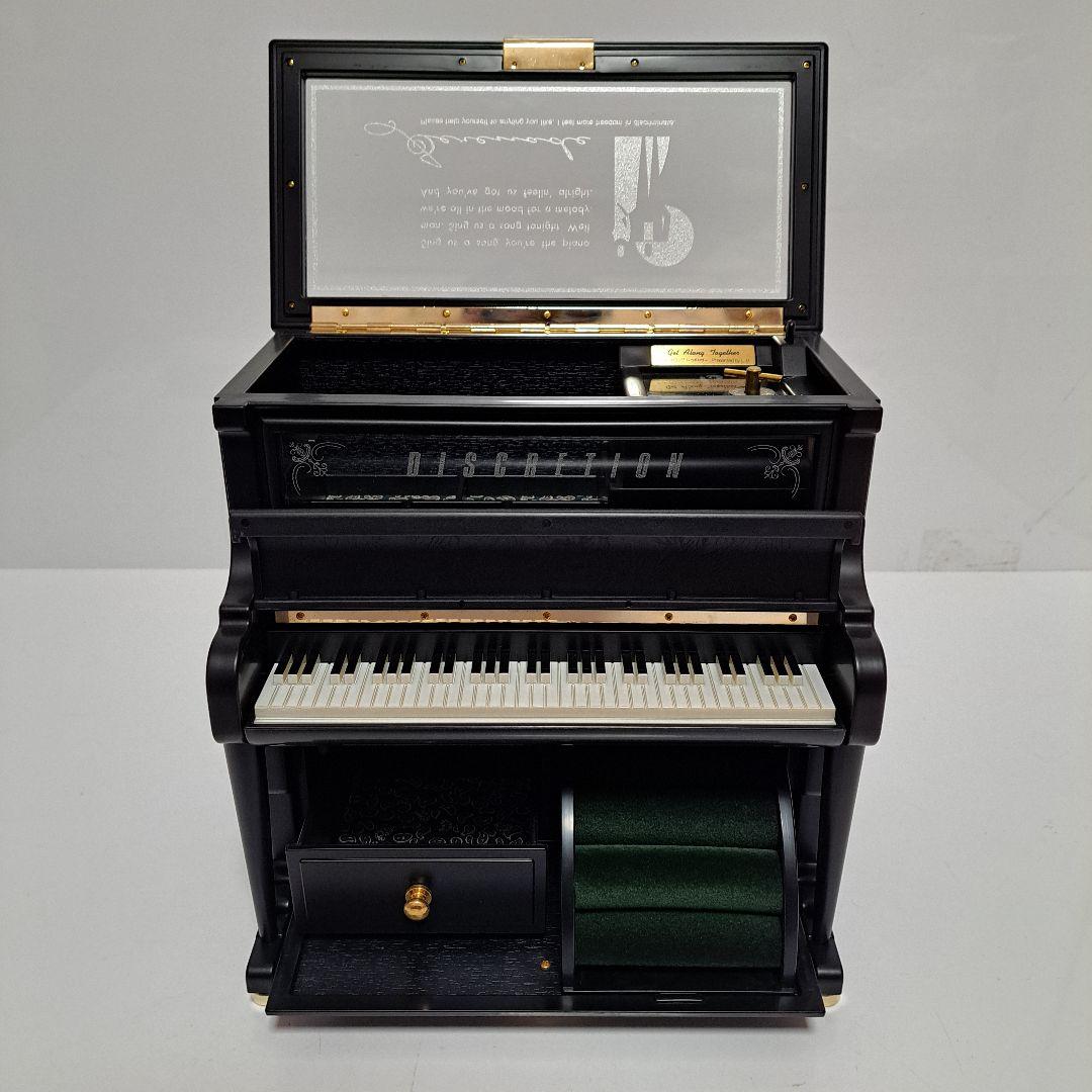 新品 ピアノ ジュエリーボックス 小物入れ オルゴール付き