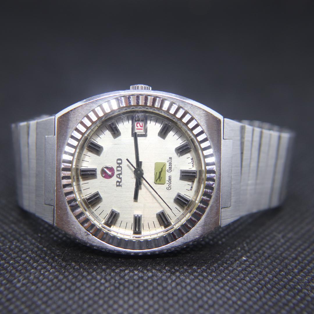 RADO メンズ腕時計 ゴールデンガゼル 純正ブレス 自動巻き Yahoo!オークション -「ガゼル」(ラドー) (ら行)の落札相場