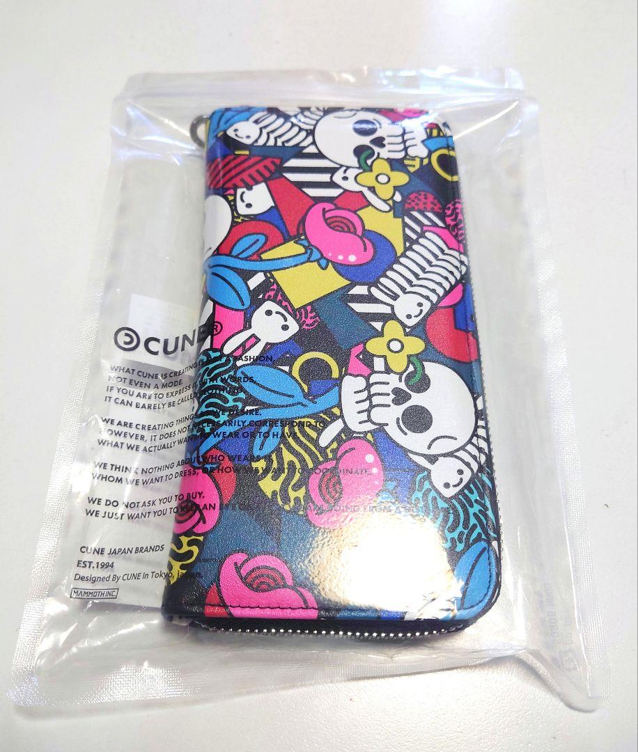 即購入OK CUNE フラワードクロプリントロングウォレット 即購入ok CUNE フラワードクロプリントロングウォレット
