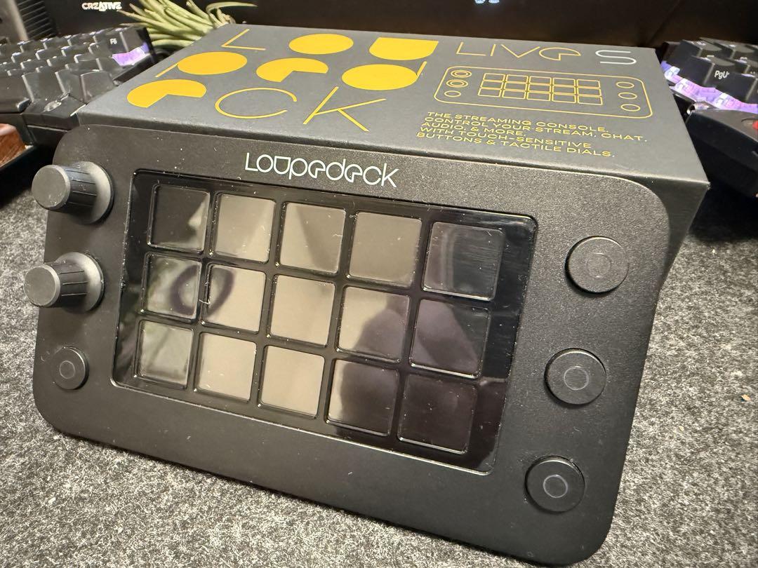 美品 Loupedeck Live S 左手デバイス