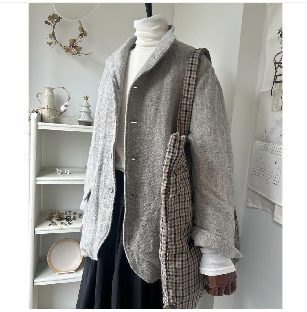 2024aw 完売品 ラボレイトリー フランクジャケット ウールリネン