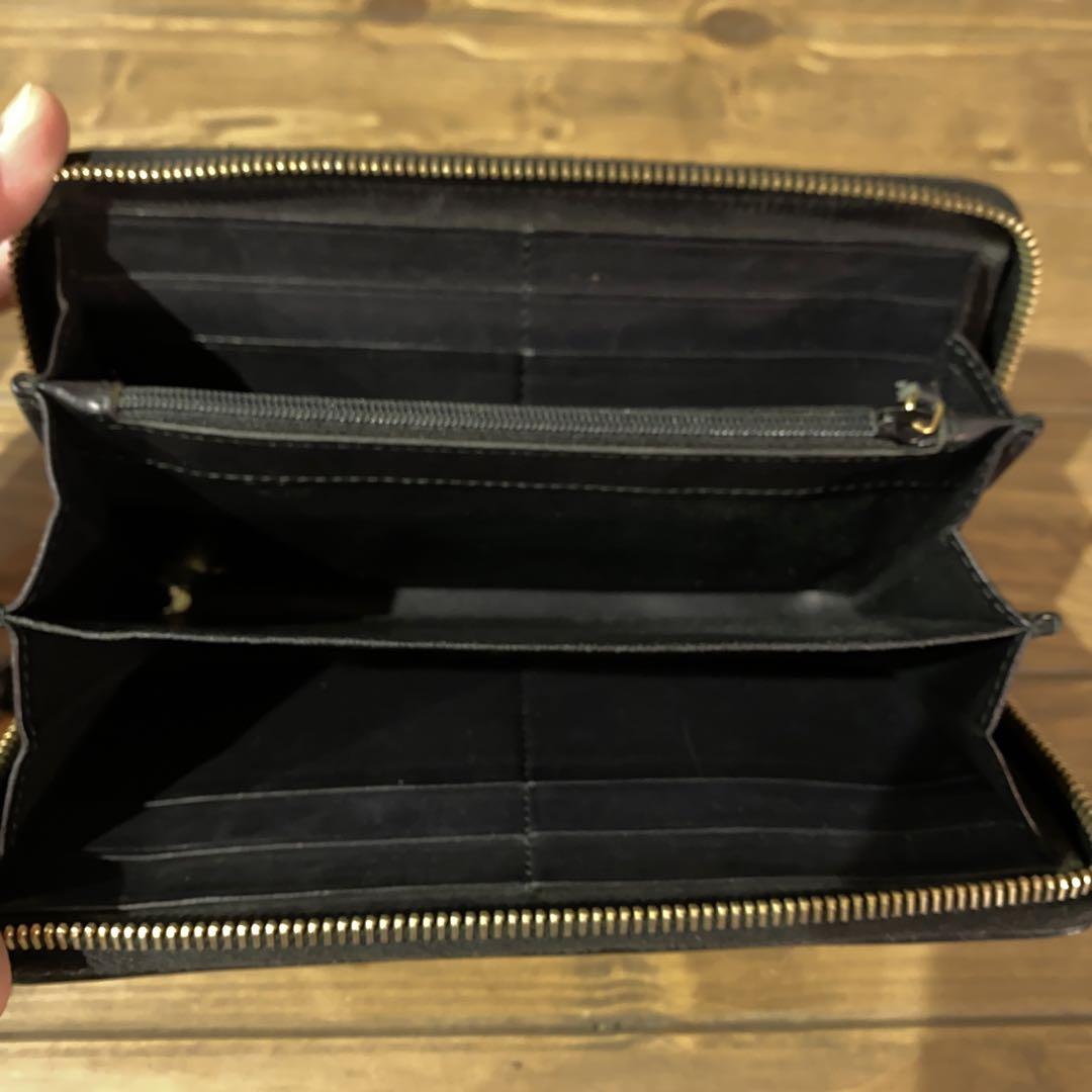 グッチ　GUCCI  長財布　ウーブンウェブ　黒