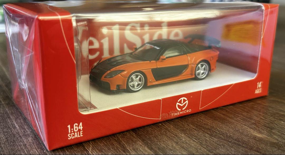 【新品未開封】 1/64 タイムマイクロ ワイルドスピード RX-7