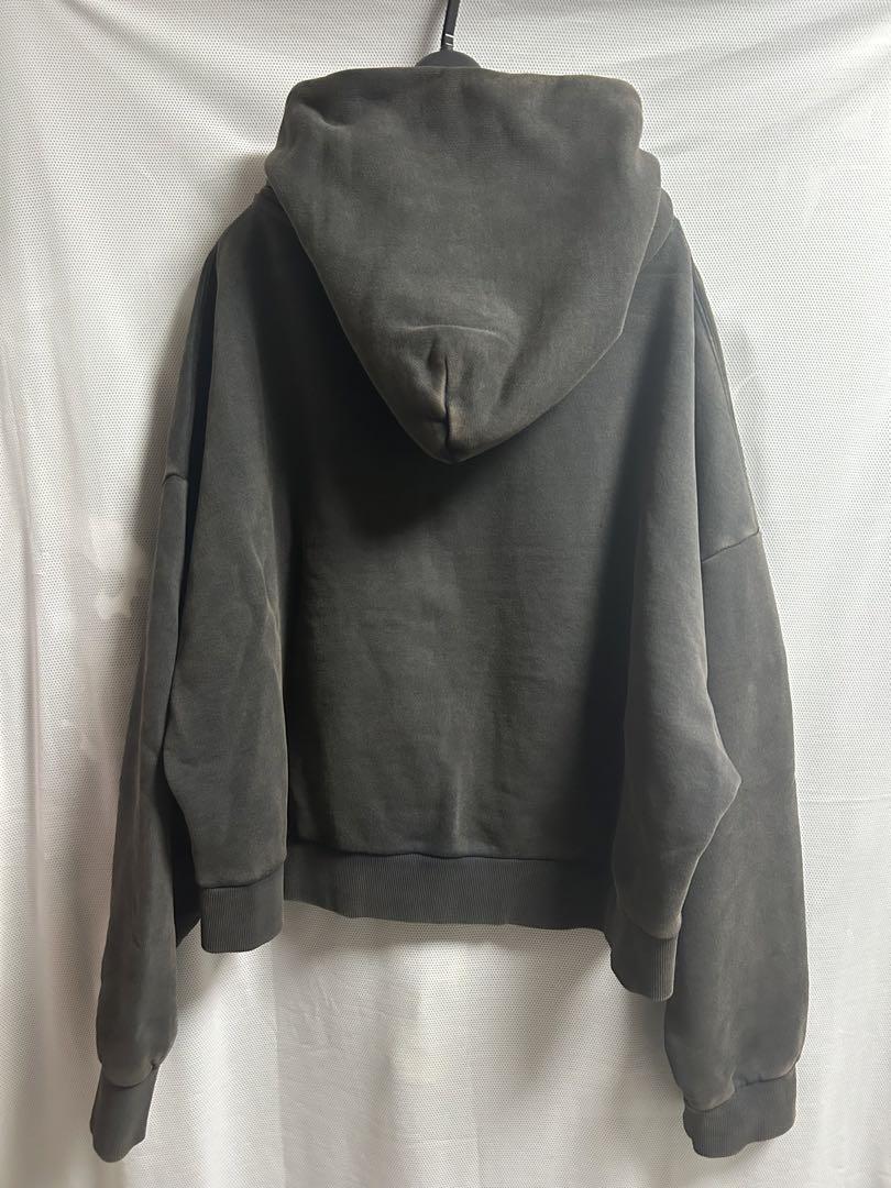トップス ENTIRE STUDIOS HEAVY HOOD  Washed Black