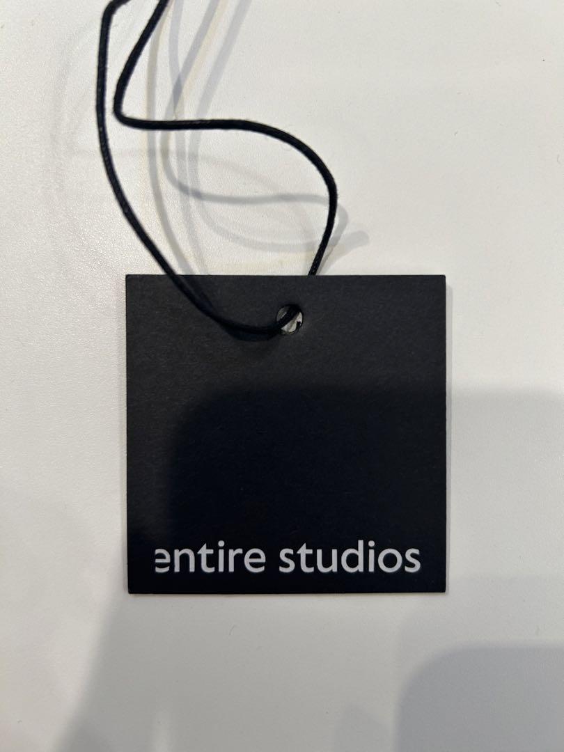 トップス ENTIRE STUDIOS HEAVY HOOD  Washed Black