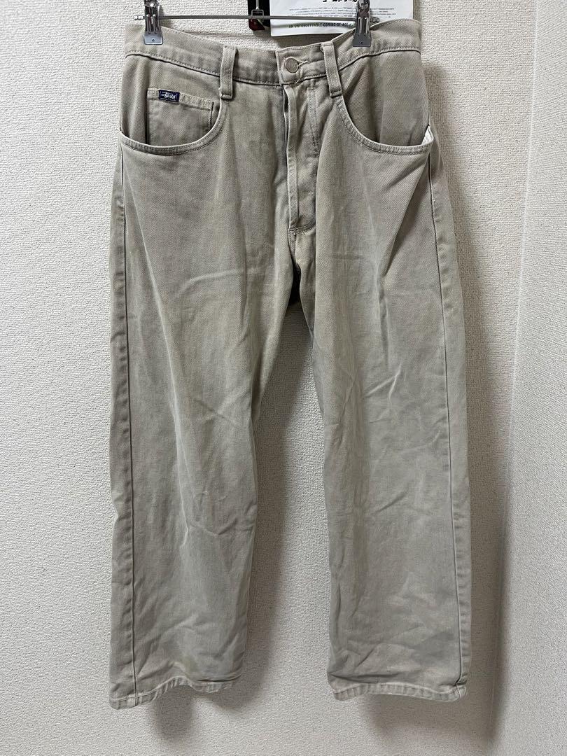STUSSY ステューシー 90s パンツ ワークパンツ 紺タグ USA製