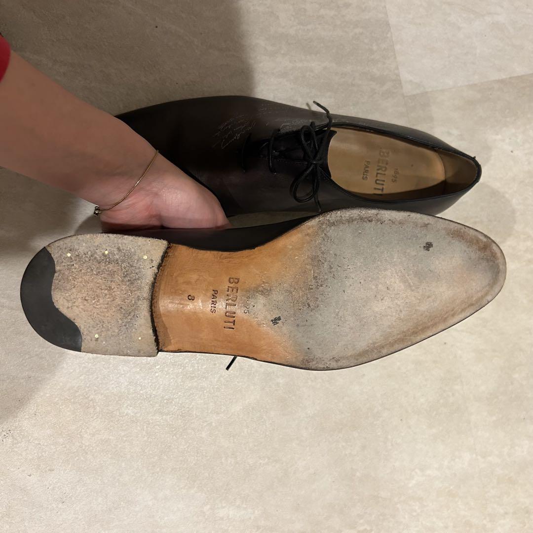 BERLUTI アレッサンドロガレレザーオックスフォード