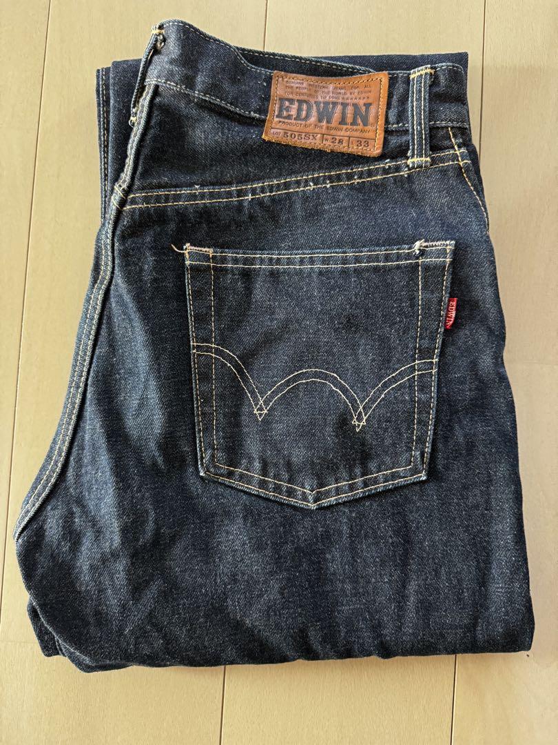 価格相談可能　EDWIN 505SX ストレートデニム