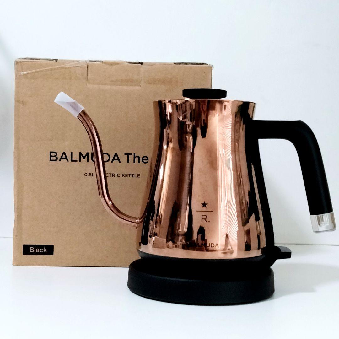 【スタバコラボ】BALMUDA KO7A-SB　電気ケトル スターバックスコラボ