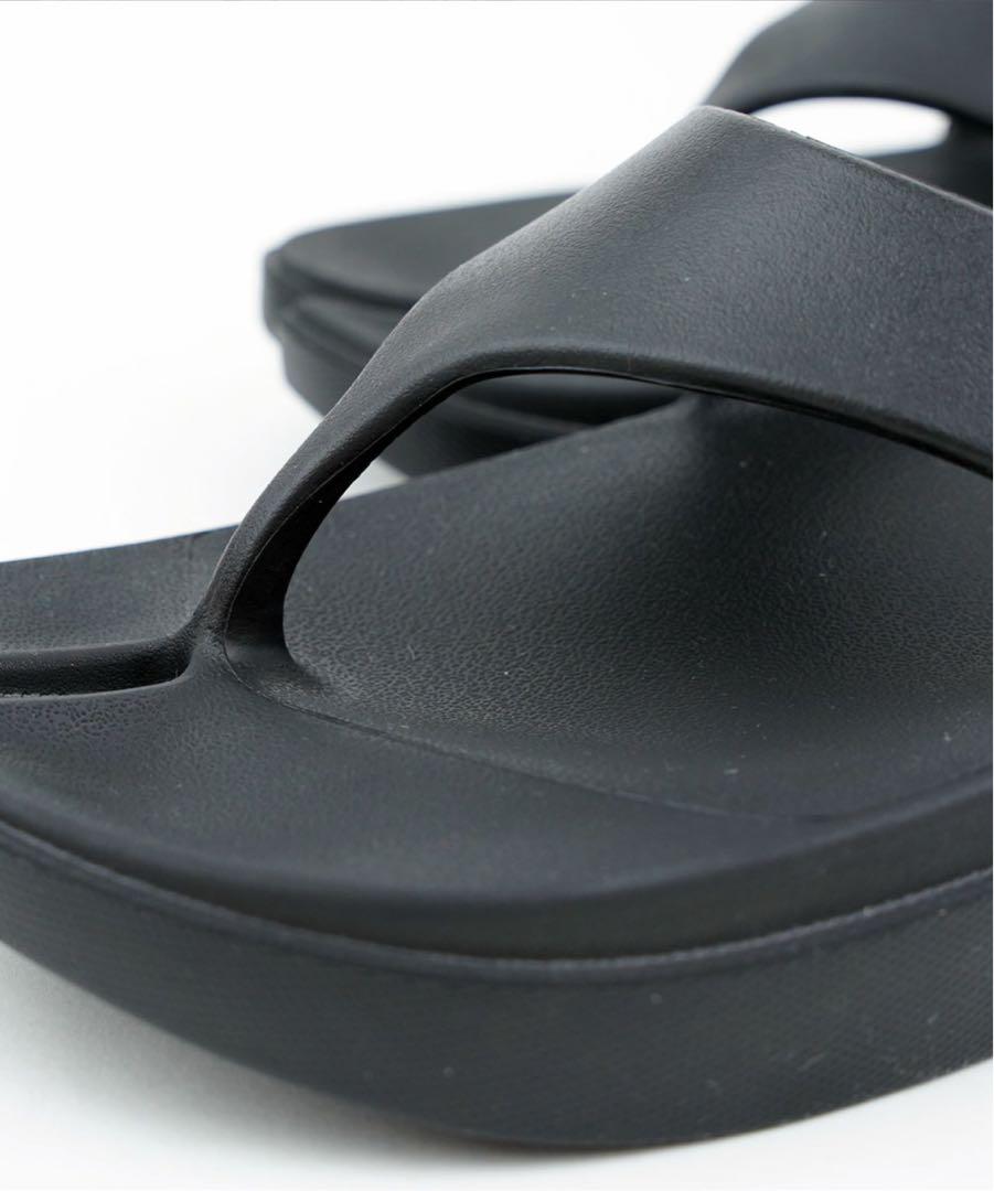 【お値下げ！】paes リカバリーサンダル 27cm ブラック PAES /ペイズ】リカバリーサンダル [FLIP-FLOP]（サンダル
