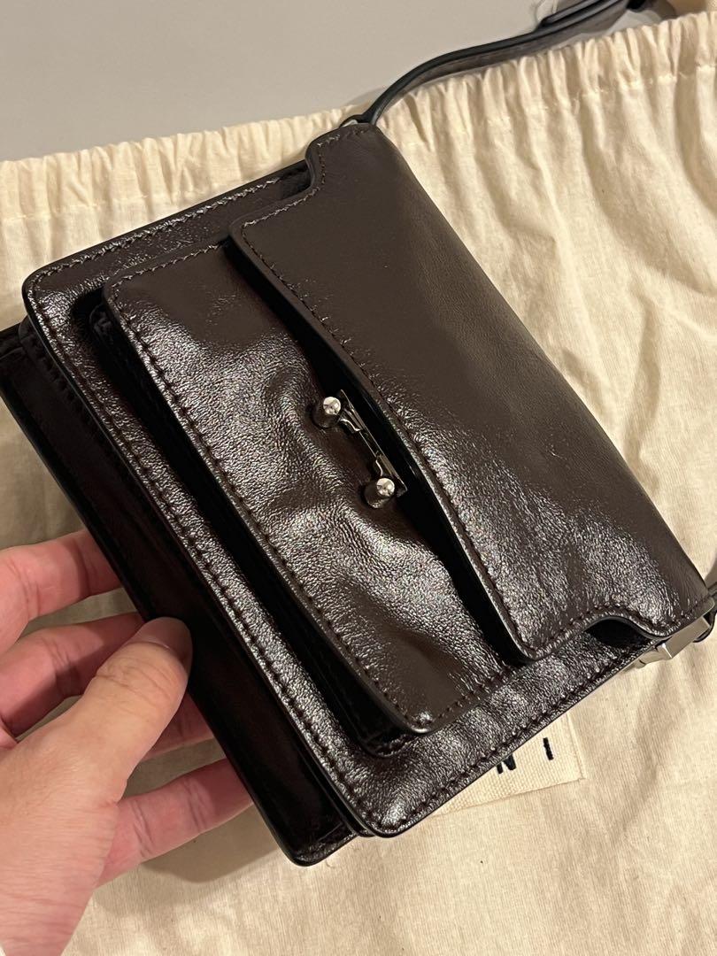 MARNI マルニ  TRUNK SOFT MINI BAG 茶色