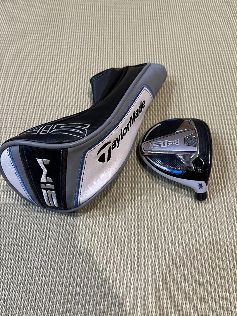 TaylorMade SIM 3番ウッド 15度 ヘッドカバー付き