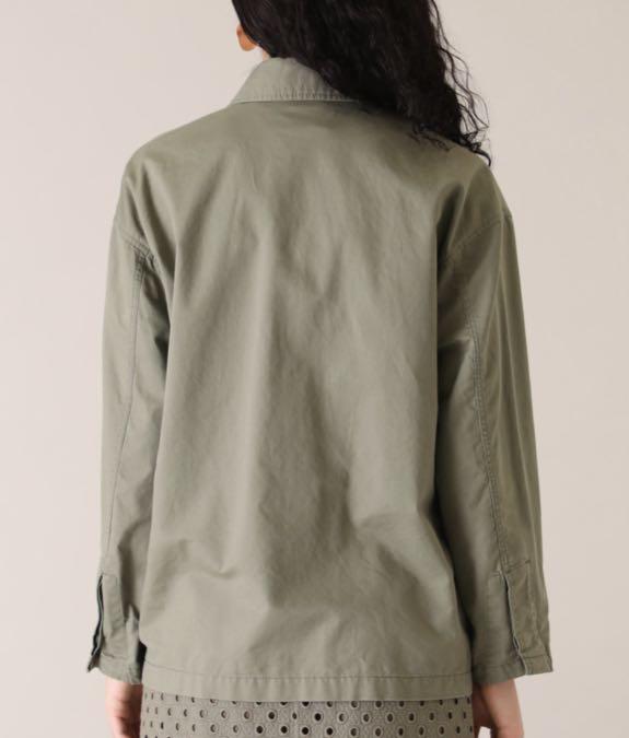Maison ミリタリーブルゾン カーキ qKiFL-m48818441432 de Beige 最安値新品