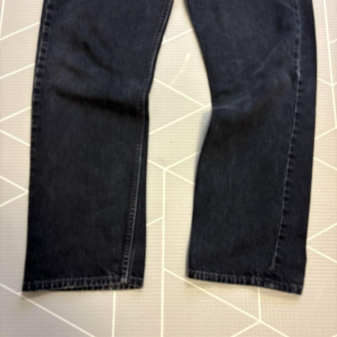 90s Levis 501 サルファブラック デニムパンツ 後染め アメリカ