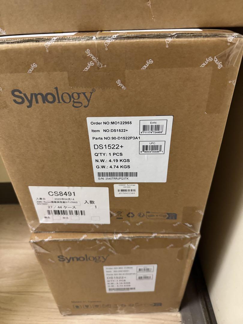 売れ筋・人気アイテム 商品 DS1522+ Synology（シノロジー）DiskStation 新品未開封 メルカリ - 外付けハードディスク・ドライブ