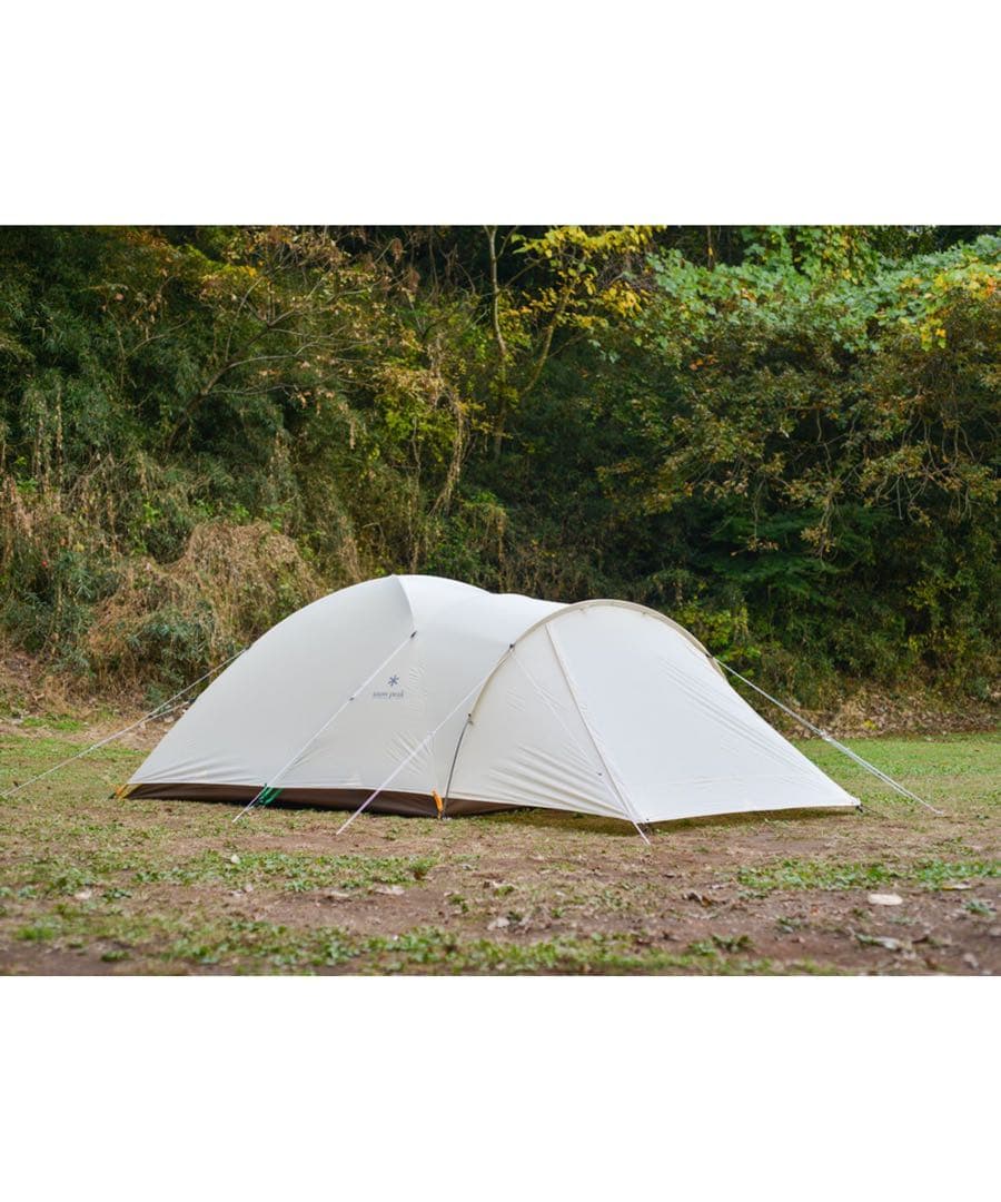 スノーピーク テント アメニティドームm アイボリー 3回使用snow peak