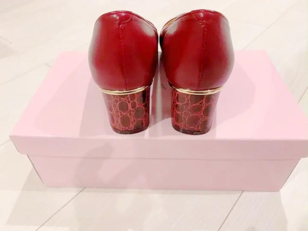 ダイアナ パンプス cTzMb-m48826921219 ワインクロコ 定番日本製