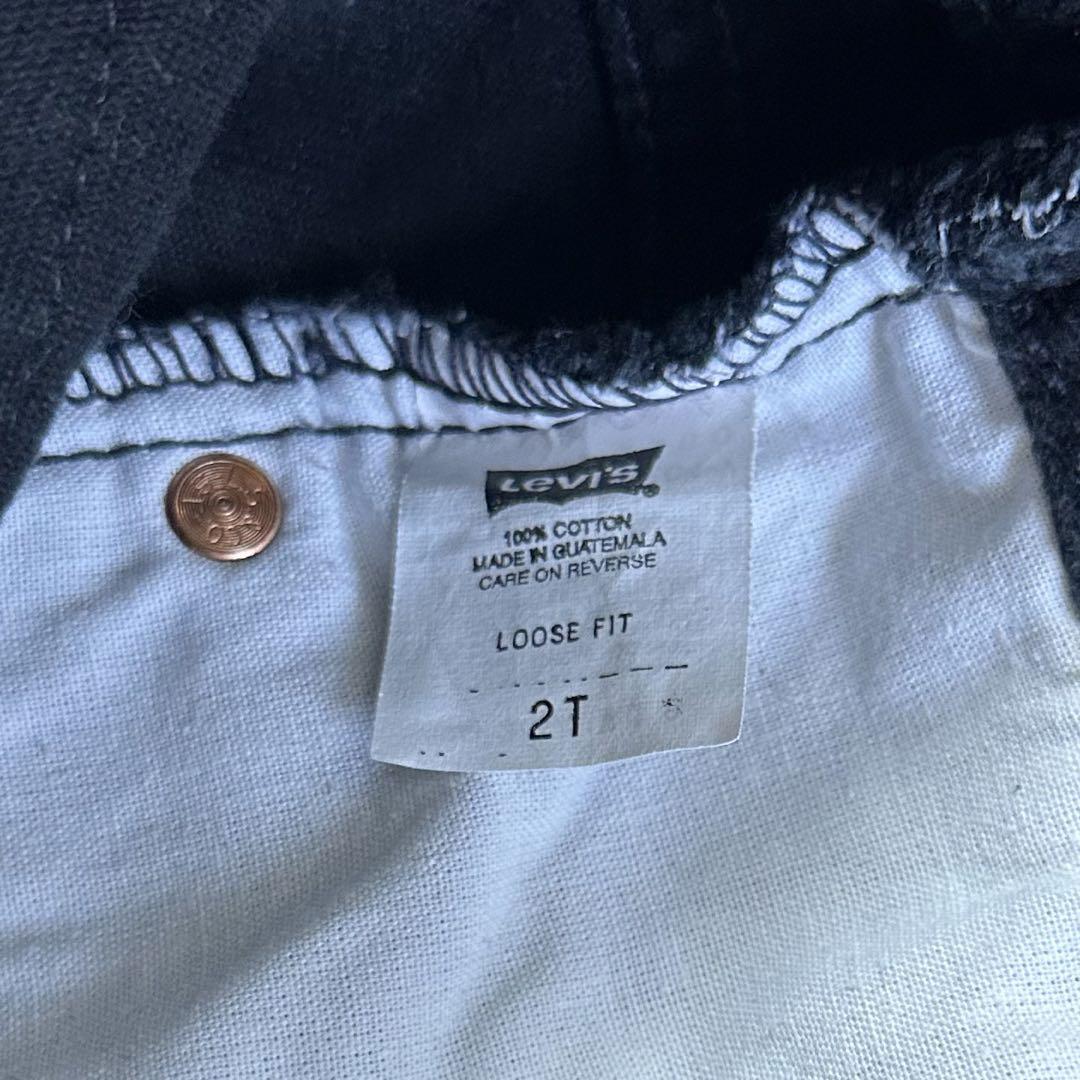 魅了 LEVI'S ブラックデニム ビンテージ vintage デニム パンツ 90