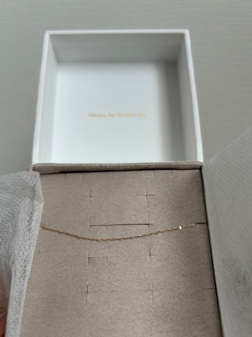 ete ゴールドチェーンブレスレット