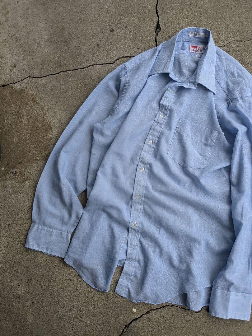 貴重 70's montgomery ward vintage ls shirt