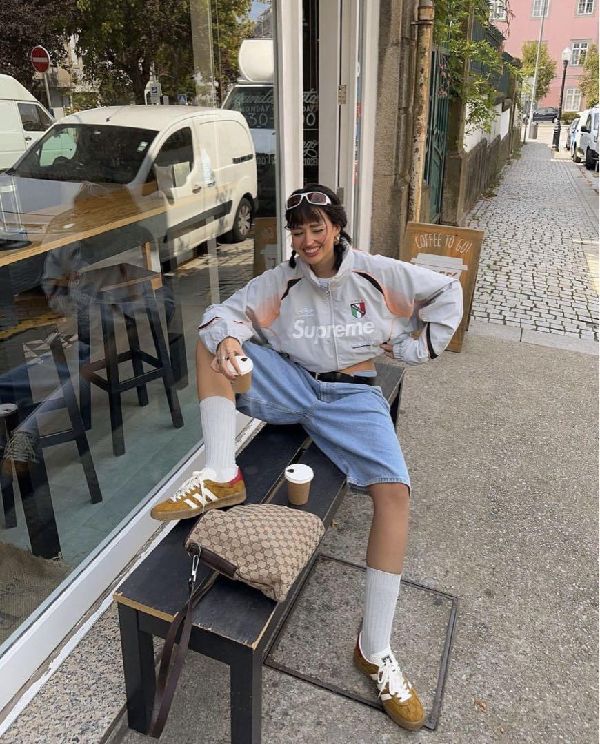 ジャケット・アウター supreme umbro track jacket Msize