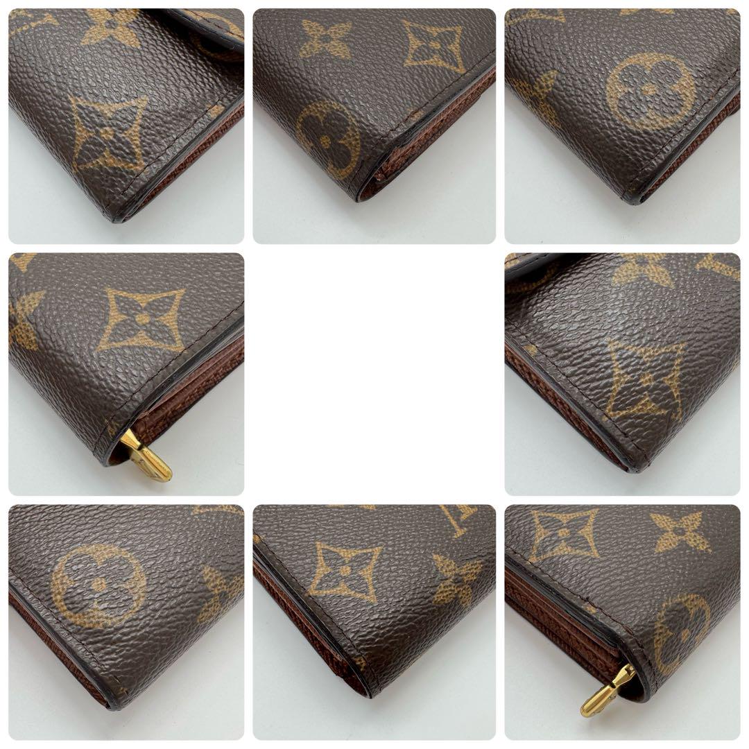 極美品✨️ルイヴィトン モノグラム ポルトフォイユサラ 長財布 ブラウン