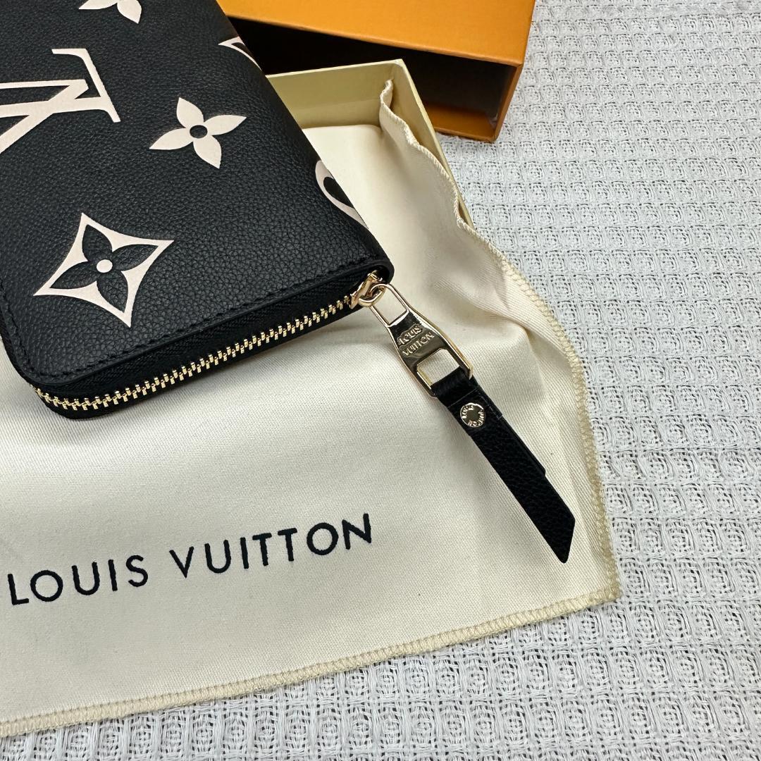 美品‼️LOUIS VUITTON 長財布 ブラック - メルカリ