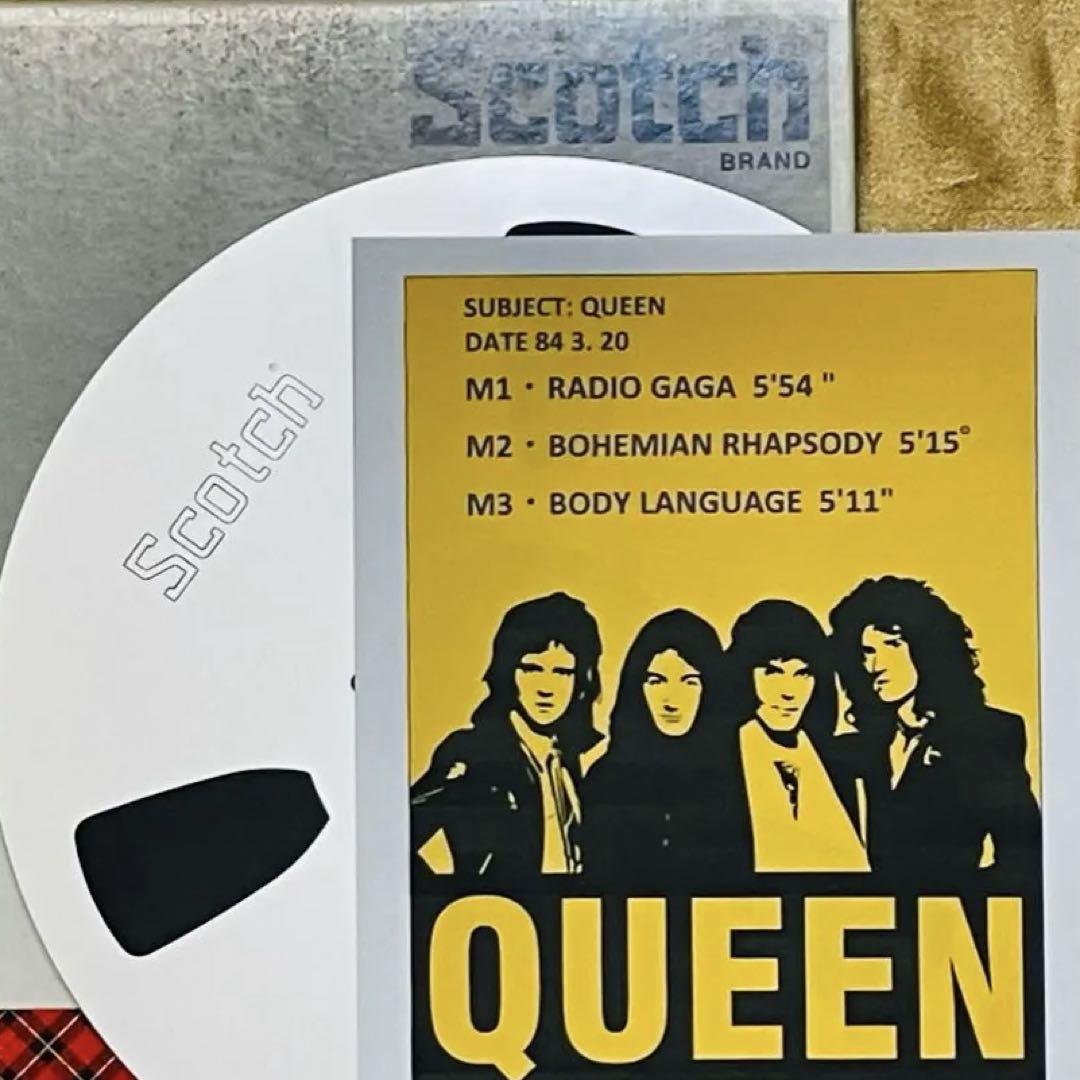 Queen カッティングマスターをマスタープリントした2T38Scotch207