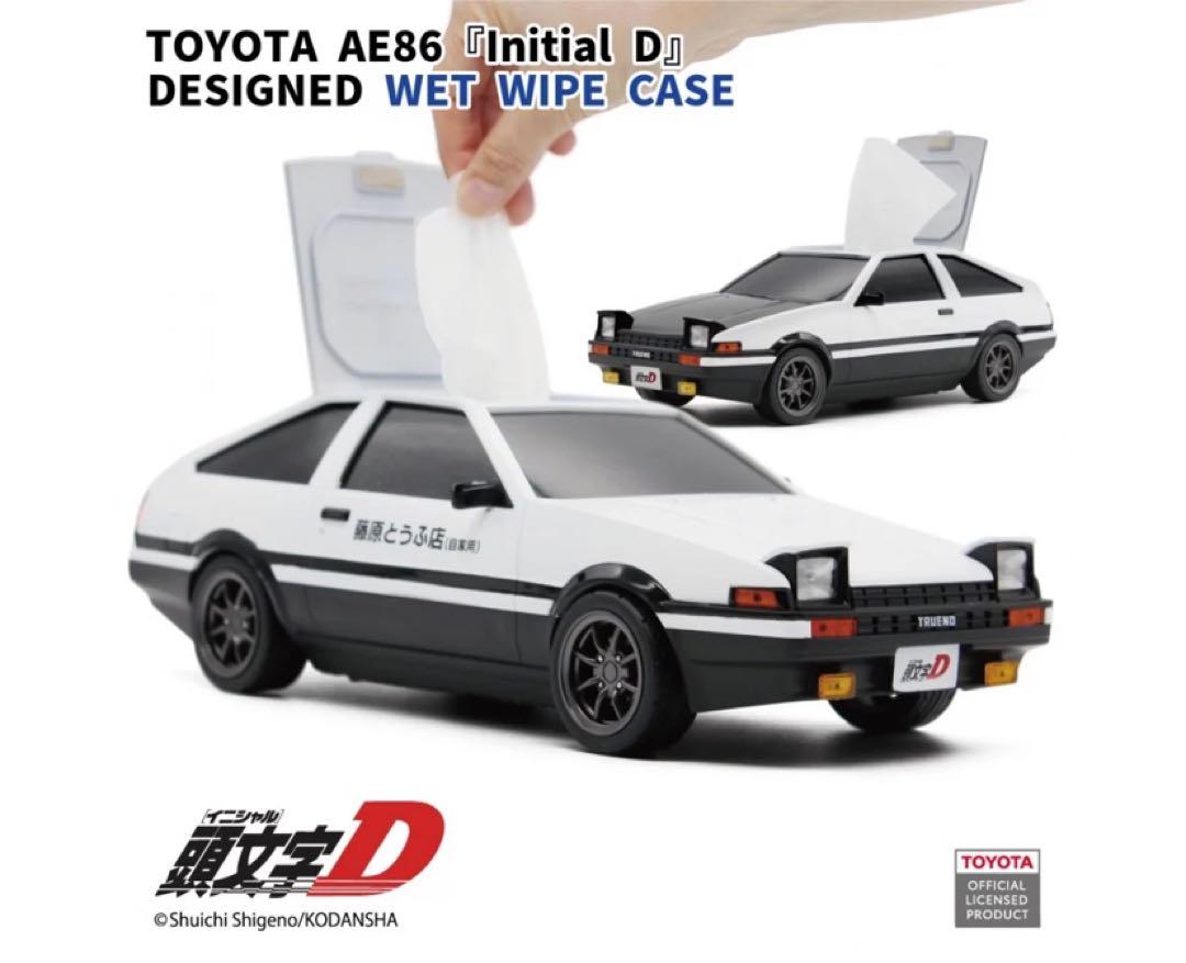 ウェットティッシュケース トヨタ AE86 スプリンタートレノ　後期